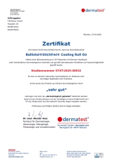 BALLISTOL Epikutantest Zertifikat